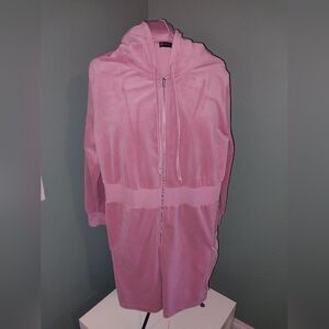 NWOT Fashion To Figure Celeste Velour Romper in Blush- 4x